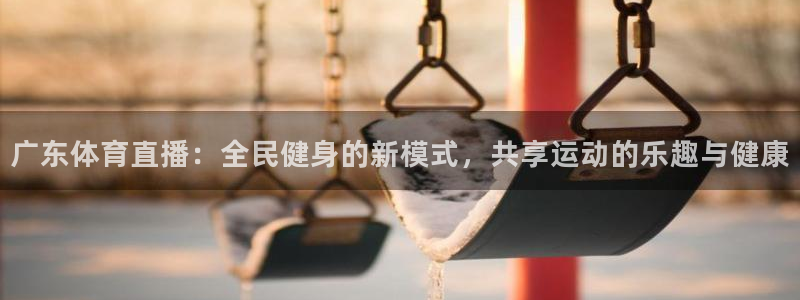 壹号pg下载：广东体育直播：全民健身的新模式，共享运动的乐趣与健康