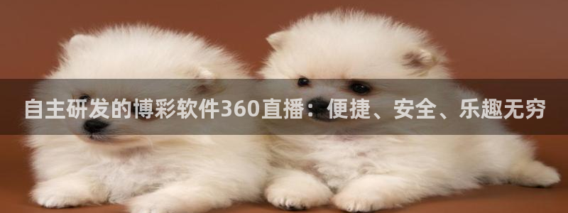 壹号娱乐pg：自主研发的博彩软件360直播：便捷、安全、乐趣无穷